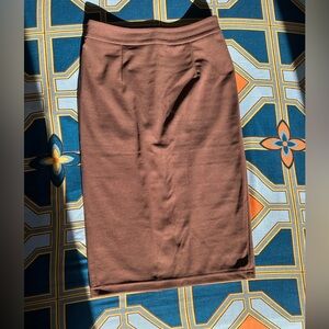 SHEIN Brown Pencil Skirt